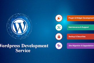 wordpress website development, design and redesign wordpress blog