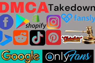 takedown remove defamatory harassing copyright on reddit ig fb google x onlyfans