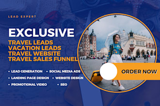 generate travel agency lead travel insurance lead generation vacation lead