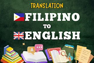 translate any document from filipino to english