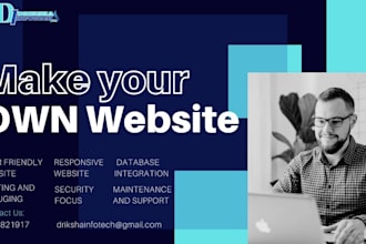 develop custom PHP websites or web applications using core PHP and laravel