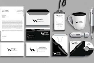 design business cards, letterhead, and stationery items