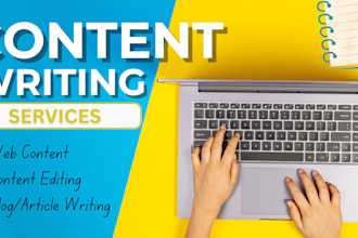 provide professional content editing for blogs and articles