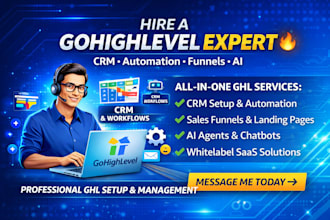 build ghl ai agent gohighlevel landing page go high level website ai automation