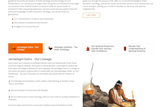 create professional webpages and landing pages