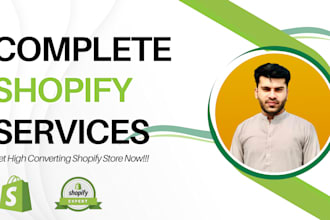 revamp, customize, redesign shopify website or shopify store