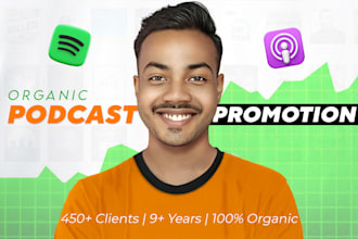 do organic podcast promotion for audience growth
