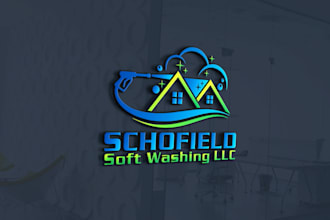 do professional cleaning services and pressure washing logo