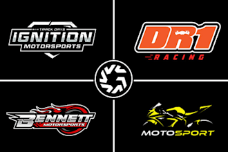 create standout logo for racing, automotive, auto tinting, and detailing
