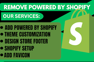 enhance your shopify store credibility remove powered by shopify add trust badge