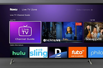 develop ott video streaming app roku channel android tv app apple tv iptv