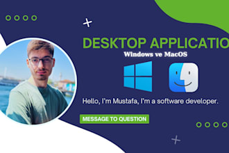 develop windows and macos application