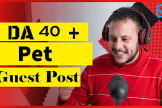write and publish pet guest posts pet backlinks