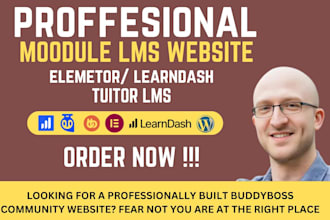 install migrate and customize moodle lms website, elearning website, lms website