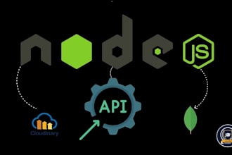 be your node js developer for developing apis and backend