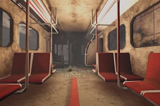 3d environment for game engine