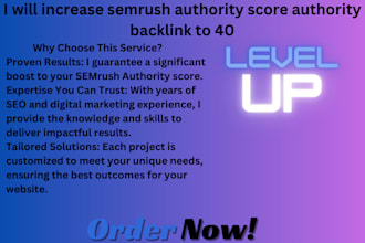boost your websites semrush authority score for SEO success