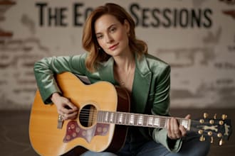 produce soulful christian gospel pop rock song as a female singer songwriter