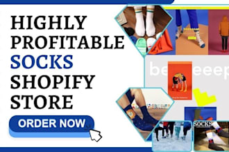 build socks shopify print on demand christmas socks store footwear socks website