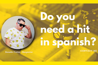 be your composer of urban music in spanish, reggaeton