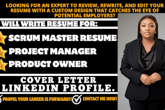 craft ats resume scrum master, agile resume, project management, resume writing