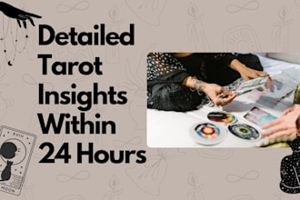 do detailed tarot reading for you