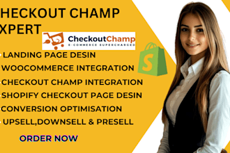 be your checkout champ expert shopify and woocommerce integration