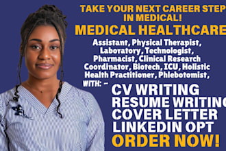 craft resume for medical doctors, nursing, clinical research associate, trials