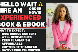 ghost write 30,000 words ebook as ghost book writer, and ghost ebook writer