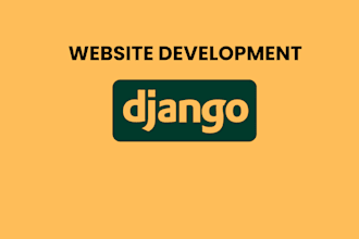 be your backend python django developer