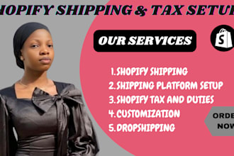 configure your shopify shipping tax setup on your shopify store with free audit