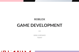 develop any roblox game, be your roblox scripter