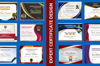 certificate design, award design, appreciation certificate, voucher card, coupon