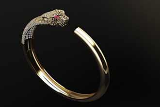 craft a stunning custom diamond bracelet design in 3d