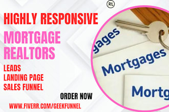 generate mortgage hard money dscr brokers realtors solar leads via facebook
