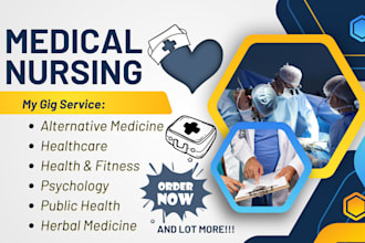 be medical ebook writer, diet, medical writing, health and fitness, nursing, mdr