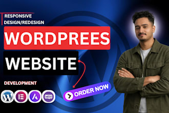 design a responsive wordpress bussines website