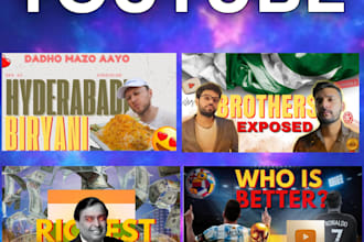 design eye catching clickbait youtube thumbnail in urgent in 24 hours
