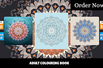 do zentangle adult coloring book mandala coloring pages interior for amazon kdp