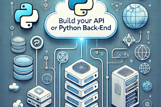 build your API or simple website with a python backend
