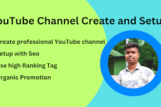 create and management your youtube channel with SEO