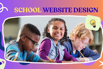 create school website, kindergarten website, lms, preschool daycare website