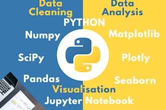 do data cleaning and analysis in python and jupyter notebook