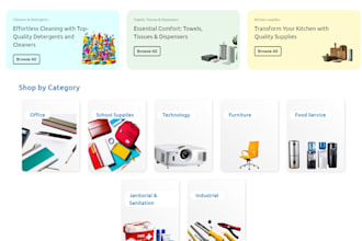 design your magento store homepage based on your figma or PSD designs
