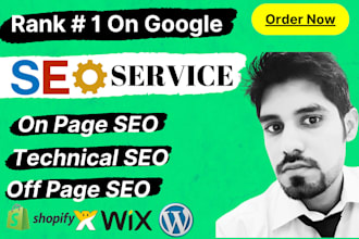 optimize shopify wix wordpress website seo squarespace ranking optimierung