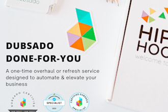 setup or overhaul dubsado  with expert skills and support