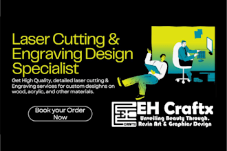 design and create precision laser cut and engraved products