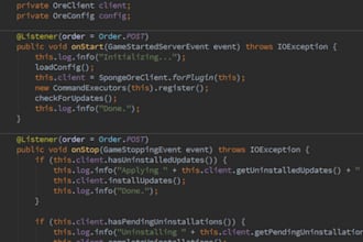 code your minecraft plugin