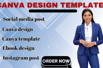 design canva etsy canva blogger canva landing page  journal planner