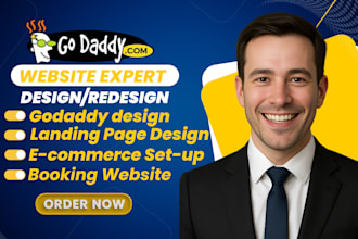develop godaddy website design godaddy redesign build godaddy website design